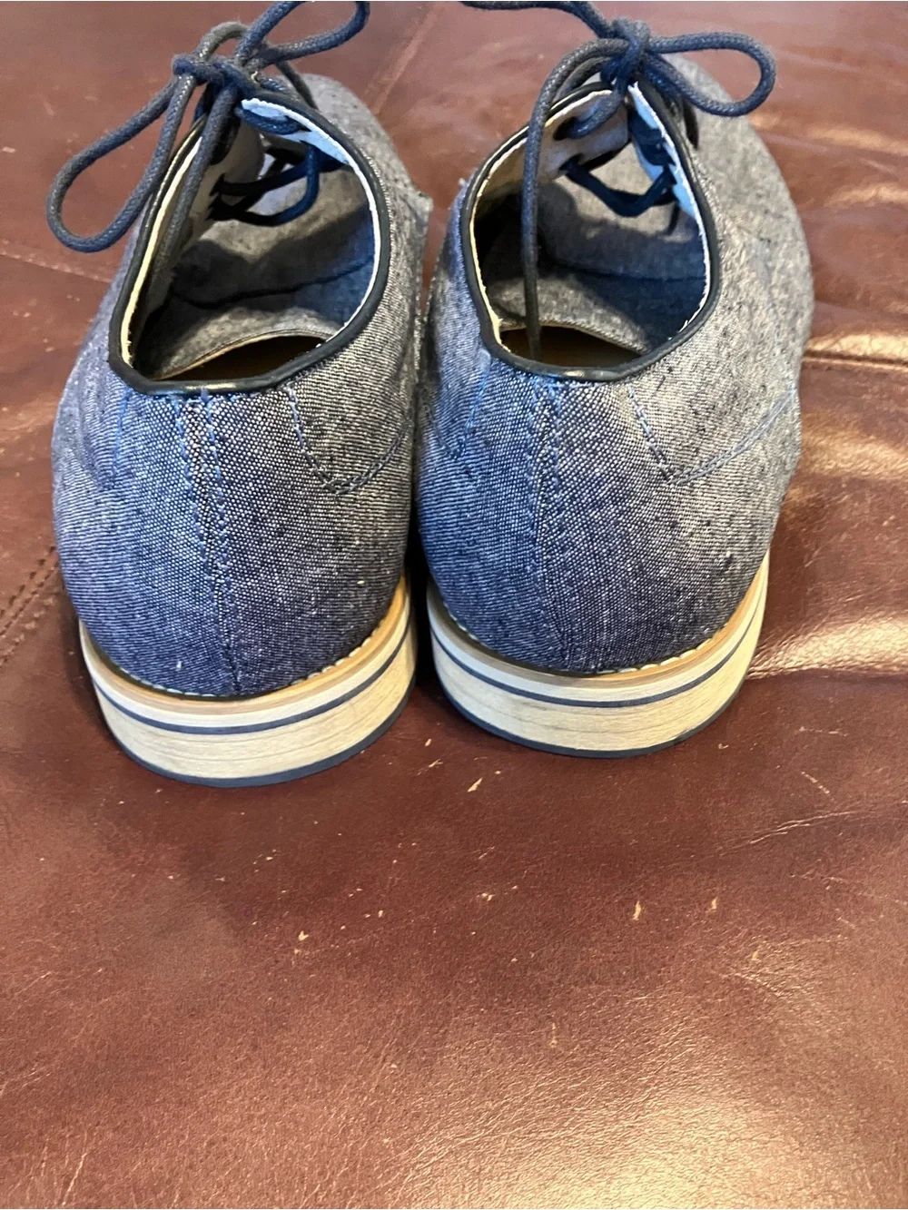 Giorgio Brutini Men’s 12W Gray lace up casual shoes